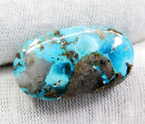 Cabochon ovale turquoise
