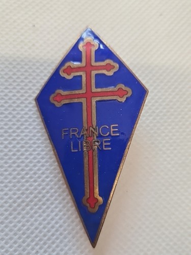 Insigne émaillé france libre - émaillé,