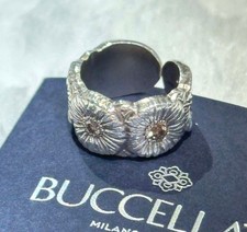 Buccellati Bague Daisy 3P en argent et diamant #9 1811 148576846