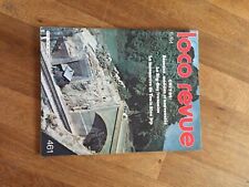 REVUE LOCO REVUE 461 1984 locomotive train bleu jep 