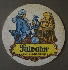 sous bock Salvator Paulaner Thomasbrau  / collection rétro vintage occasion 