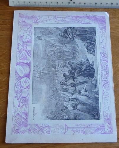 Ancien protège cahier - ancien, protège-cahier