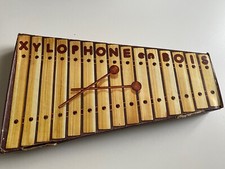 Xylophone En Bois 2 Octaves Ancien