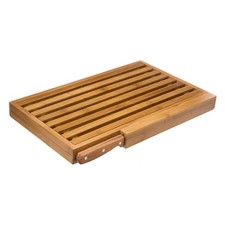 Set Planche à Pain & Couteau "Bambou" 44cm Naturel