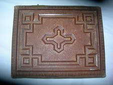 Album photo victorien cuir