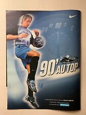 PUBLICITE 2003 - DECATHLON - NIKE TOTAL 90 II STORM BLUE - PHILIPPE MEXES
