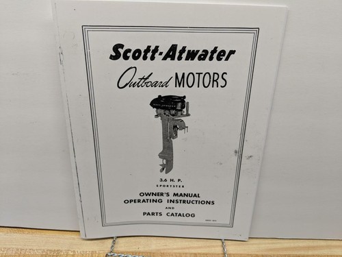 Scott atwater outboard motor - scott-atwater,