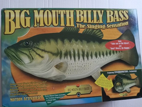 Vintage big mouth billy bass - billy,