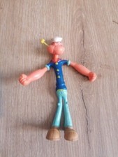 Ancienne Figurine flexible jouet Popeye