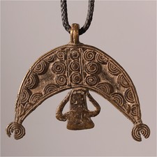 13340 Fin Bronze Pendentif Du