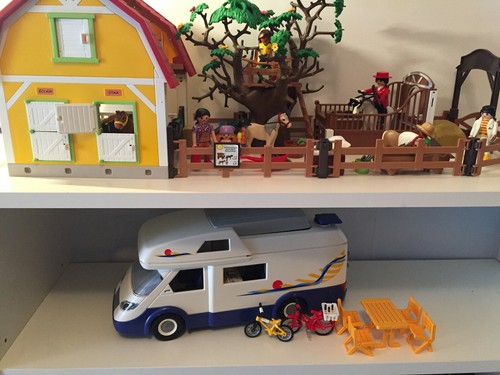 Playmobil ferme camping - ferme,,