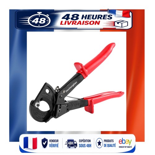 Coupe câble cliquet - coupe-câble, à