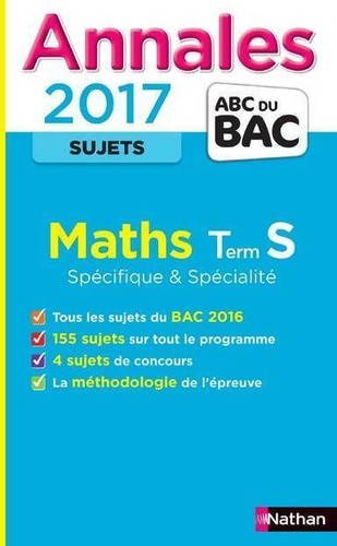 Maths terminale spécifique - s,,
