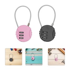  2 Pcs Cadenas À Combinaison