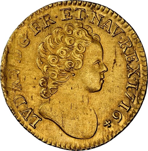 Louis or aux - louis, xv