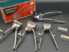 Lot de 4 tondeuses anciennes 