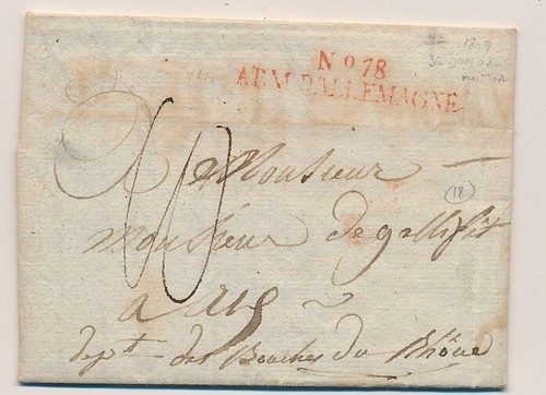 Lettre armee d allemagne - lettre, d'allemagne