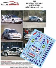 DECALS 1/43 REF 0248 PEUGEOT