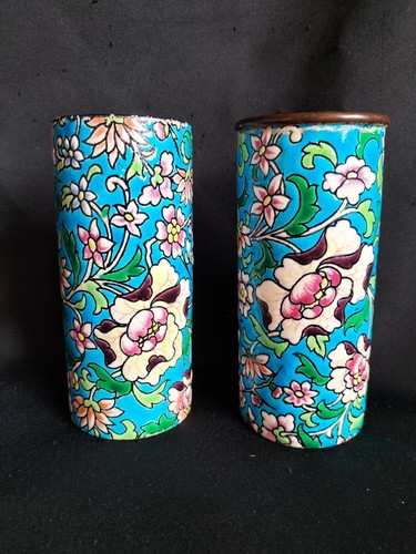 Longwy paire de vases - longwy,