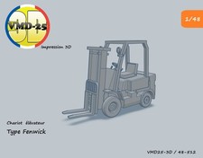 Chariot élévateur résine