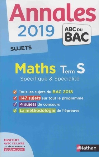 Maths terminale spécifique - maths,