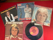 lot 5 vinyles Claude François/45 tours occasion