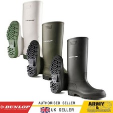 Bottes De Pluie Imperméables Dunlop Pour Hommes Et Femmes Festival Neige Boue