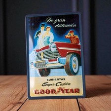 plaque métal Goodyear