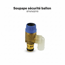 Soupape securite ballon Elm Leblanc / Bosch 87167632110