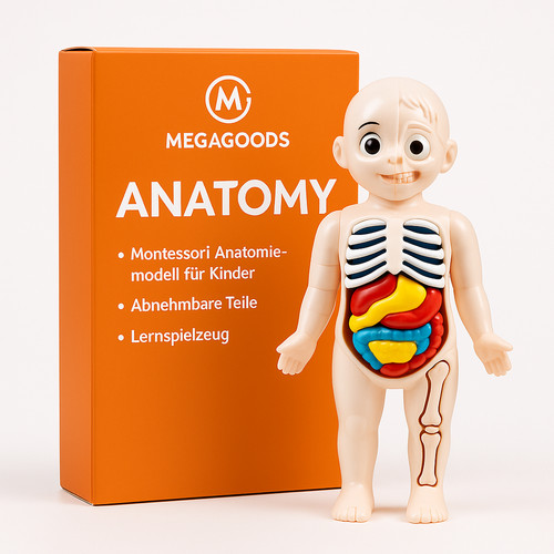 Modèle anatomie montessori - modèle,