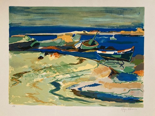Roger worms lithographie - roger,
