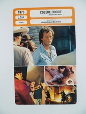 CARTE FICHE CINEMA 1976 COLERE