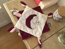 Doudou plat Hérisson TROIS