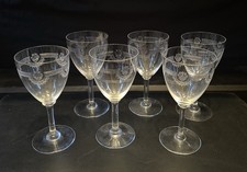 6 verres à Eau en Cristal de