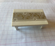 PLAYMOBIL  TABLE BLANCHE BASSE