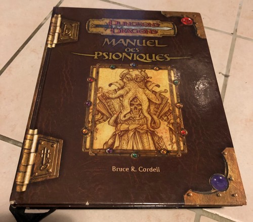 Dungeons dragons manuel - dungeons, des