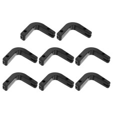  Lot de 8 crochets en L pour