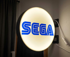 Enseigne Sega Retrogaming -