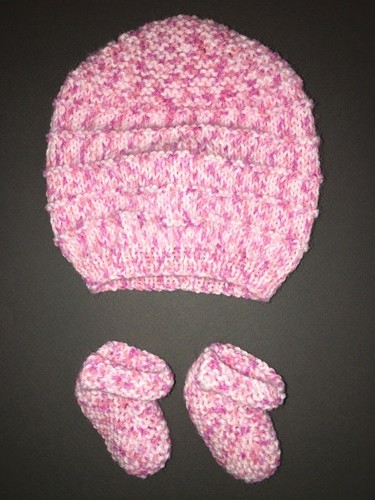 Bonnet chausson bebe fait - bonnet,