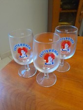 Lot 3 Verres à Bière publicitaire Lutterbach Alsace
