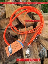 Laisse Mehrfachverstellbar Ligne de Cou Différentes Couleurs 2m 19mm Biothane