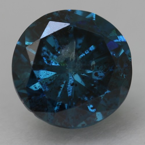 Diamant mined naturel - mined, rond