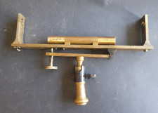 Niveau à pinnules en laiton Alidade à niveau ou niveau d'arpenteur brass level