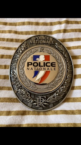 Plaque ceinture police - de,