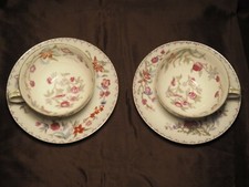 2 Tasses à Thé et Sous-Tasses en Porcelaine de Limoges THEODORE HAVILAND - TBE
