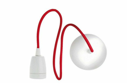 Cordon suspension rouge blanc - cordon,