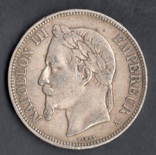 MONNAIE / ECU 5 FRANCS ARGENT