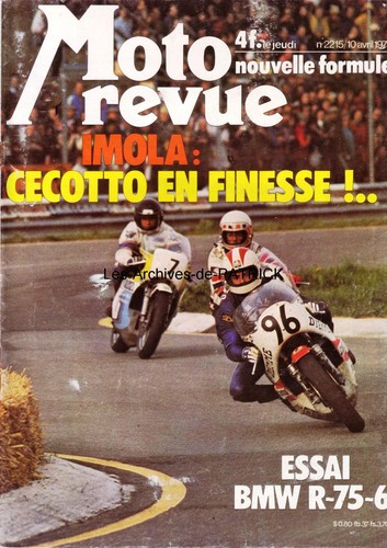 Moto revue 2215 bmw r75 - revue,