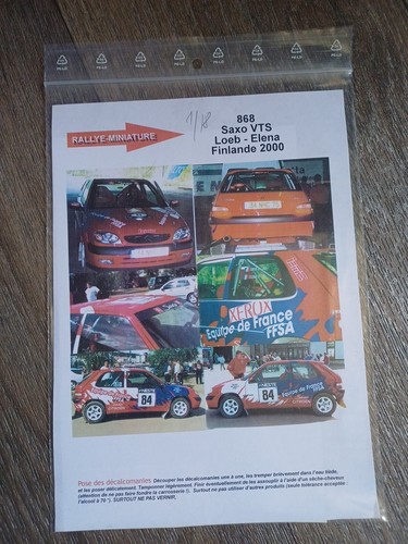 Decals ref 868 saxo - ref,
