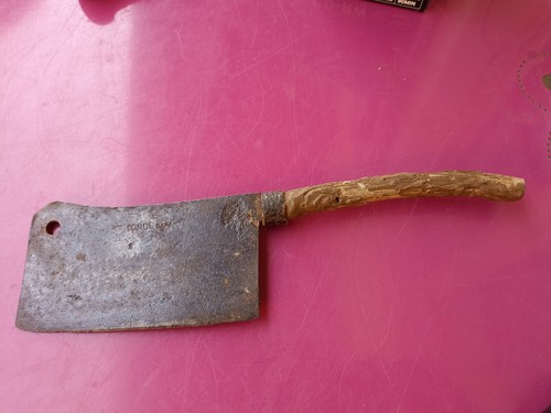 Ancien couperet feuille de - ancien,